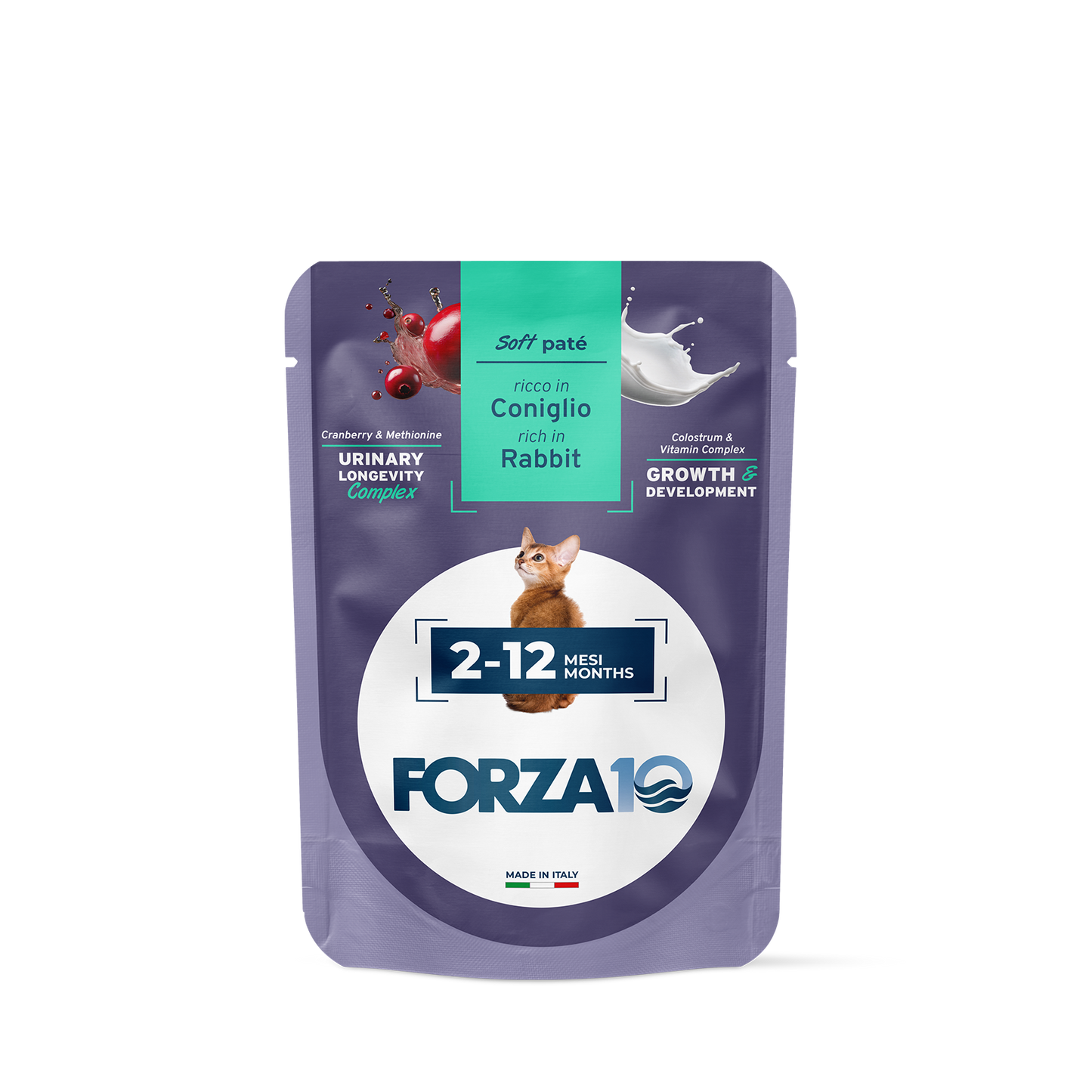 Forza10 mitrā barība kaķēniem botanicat ar trusi viens iepakojums