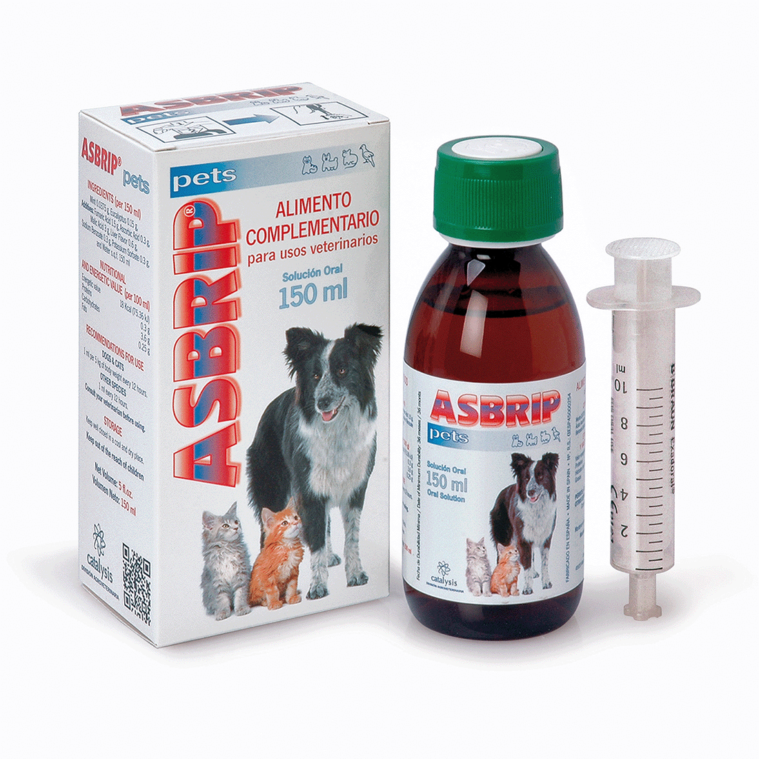 ASBRIP Pets - papildbarība augšējo elpošanas ceļu saslimšanu ārstēšanas atbalstam
