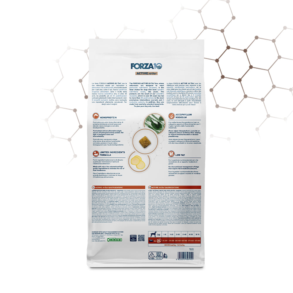 Active VetDiet Gastroenteric Low fat suņiem