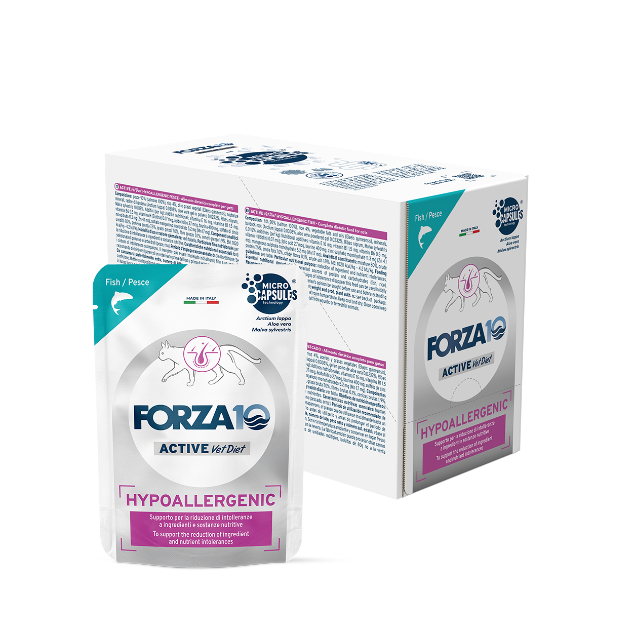 Hypoallergenic ActiWet влажный корм с рыбой - для котов