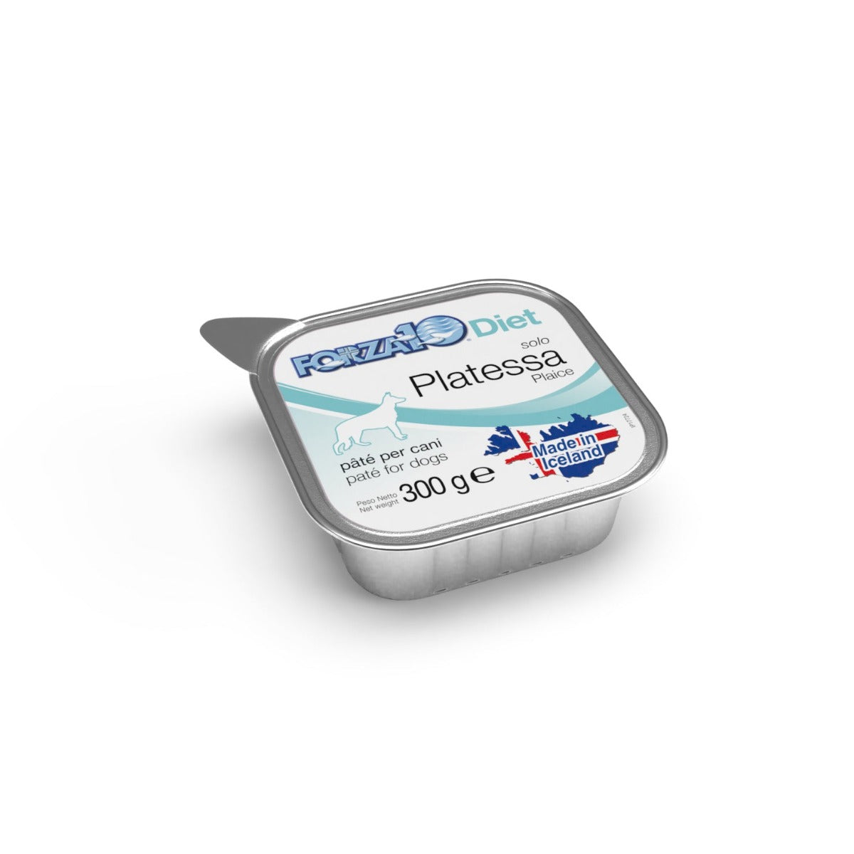 Forza10 Solo DIET konservi suņiem ar zeltpleksti. Hypoalerģiska mitrā barība, pastēte jutīgiem suņiem.