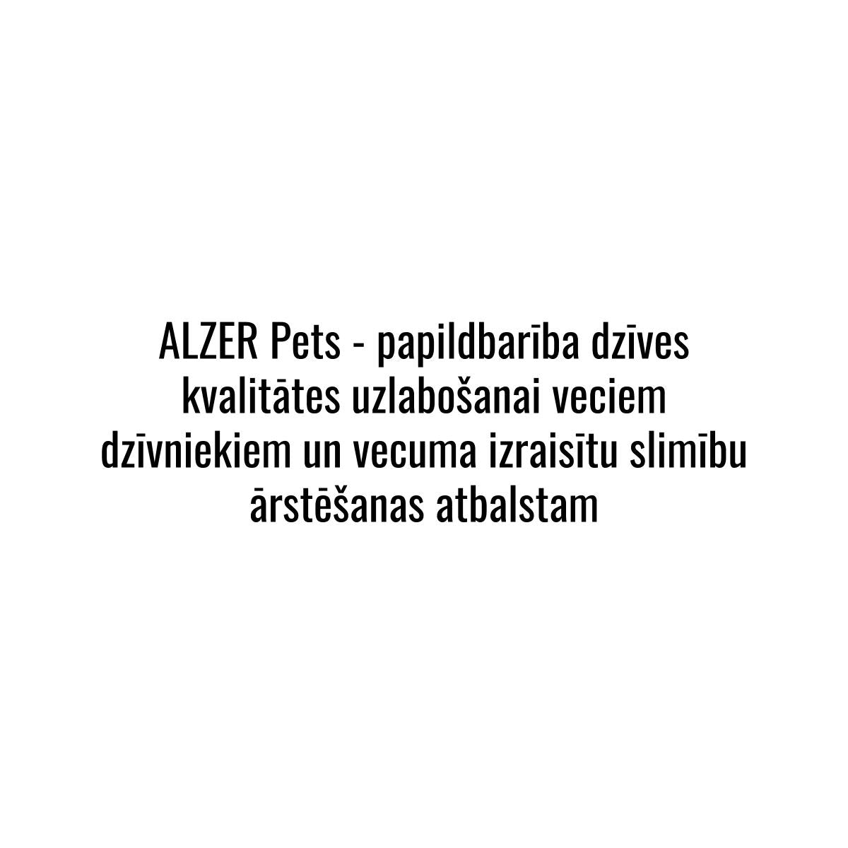 ALZER-Papildbarība senioriem
