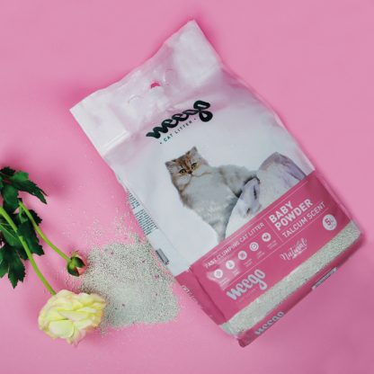 Наполнитель для кошачьего туалета BABY POWDER