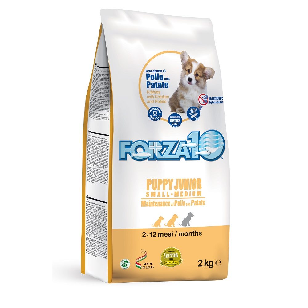 FORZA10 PUPPY JUNIOR S/M из курицы с картофелем