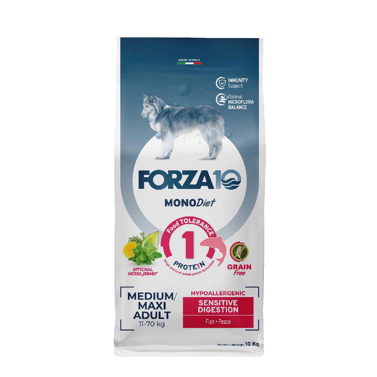 Forza10 MonoDiet Sensitive Digestion Medium/Maxi Adult