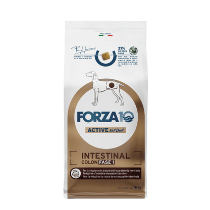 FORZA 10 Intestinal COLON&nbsp; Active 1. fāze ir diētiskā barība pieaugušiem visu šķirņu suņiem ar hronisku kolītu.