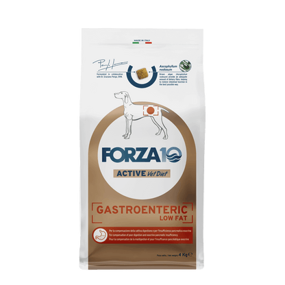 FORZA 10 Gastroenteric Active ir  veterinārā diēta pieaugušiem suņiem ar akūtiem gremošanas traucējumiem