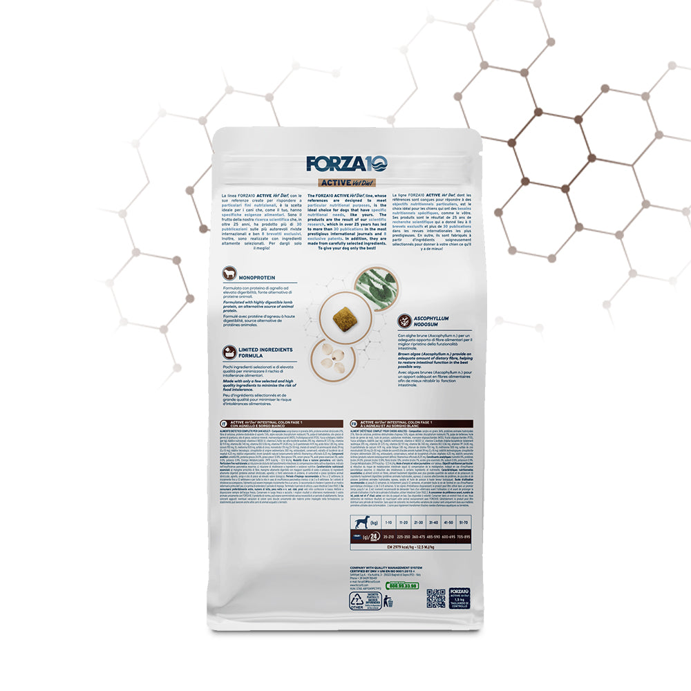 Active VetDiet Intestinal Colon FASE 2 ar jēru/sorgo