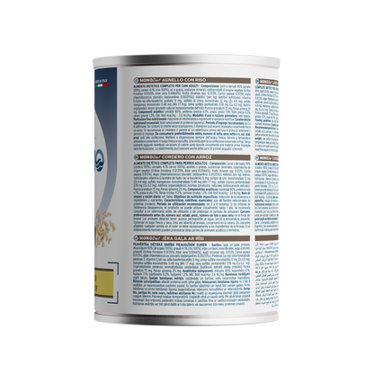 Forza10 MonoDIET hipoalerģiski konservi ar jēra gaļu un rīsiem