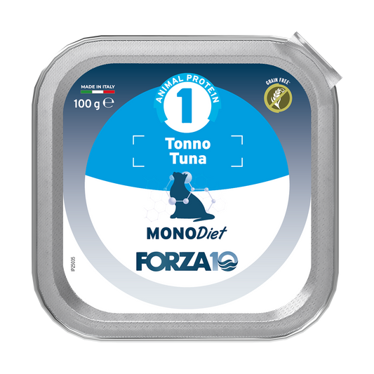 Forza10 MonoDiet hipoalerģiska pastēte ar tunci jutīgiem kaķiem