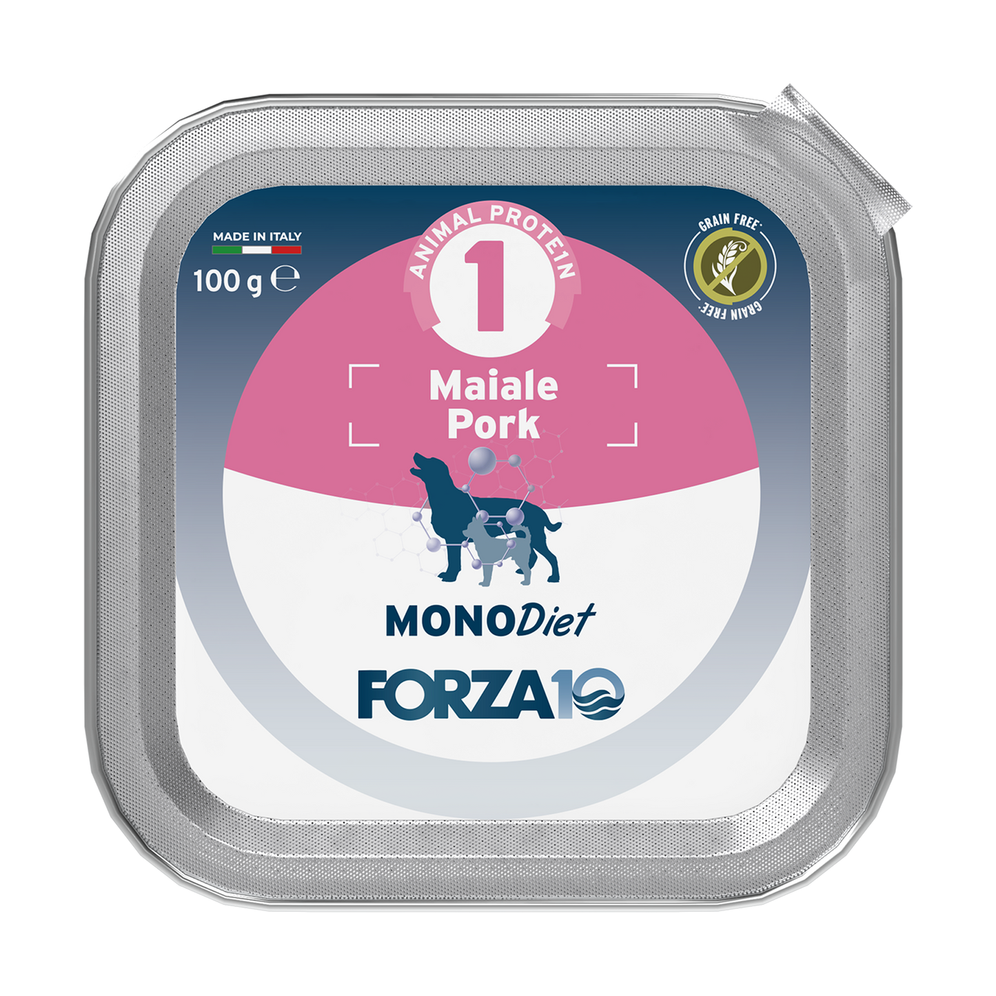 MONODIET pastēte suņiem ar cūku