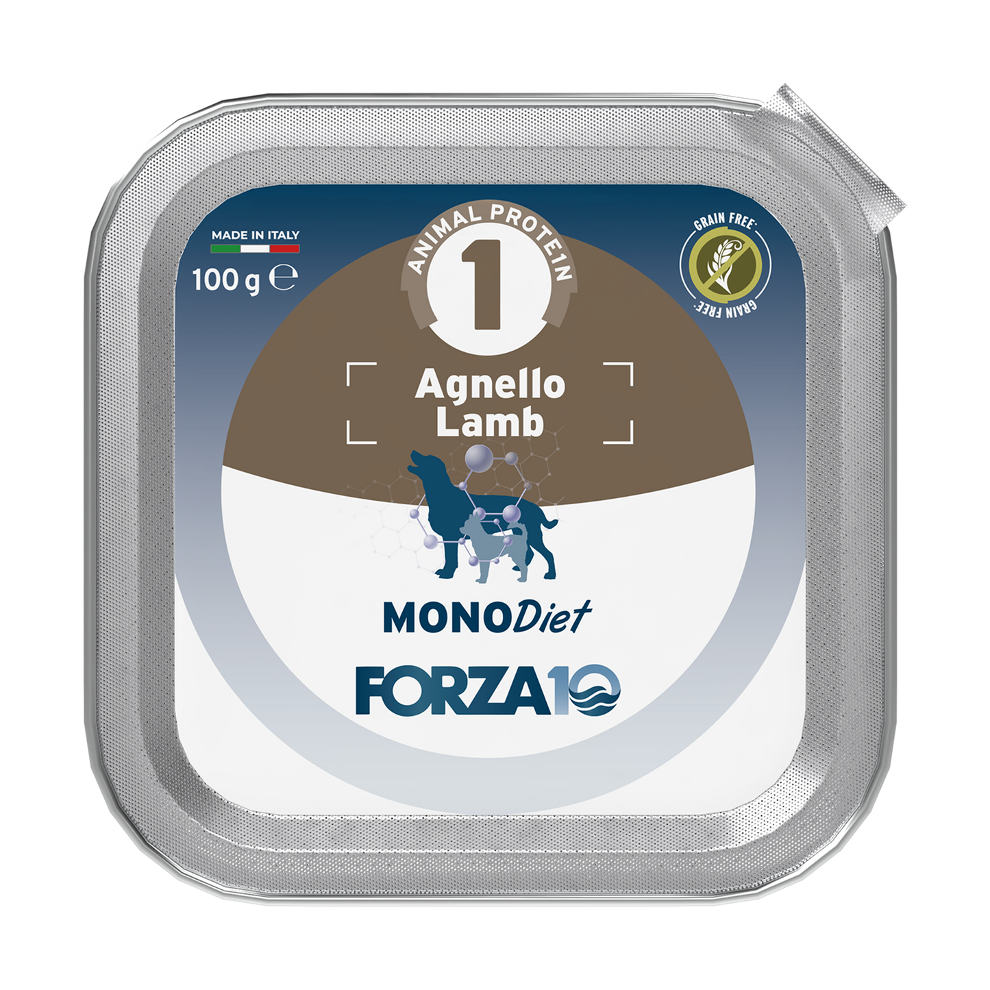 MONODIET pastēte suņiem ar jēru &nbsp;ir pilnvērtīga, sabalansēta barība pieaugušiem suņiem