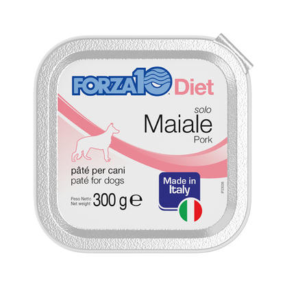 Forza10 Solo Diet ar cūkgaļu konservs suņiem
