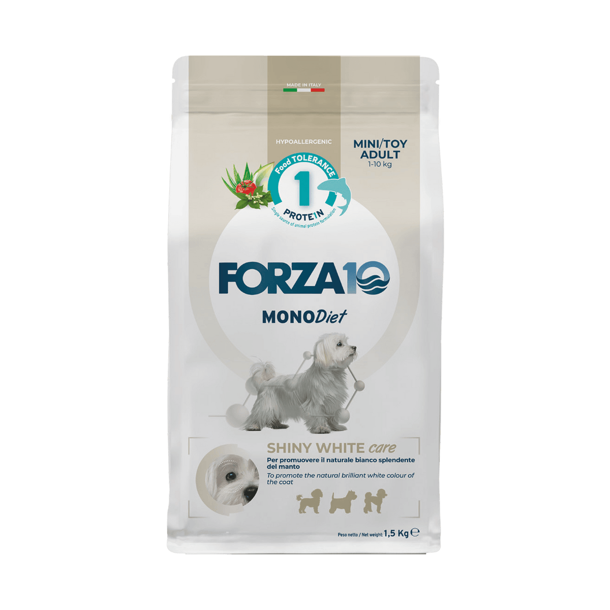 Forza10 MonoDiet Mini/Toy Shiny White Care