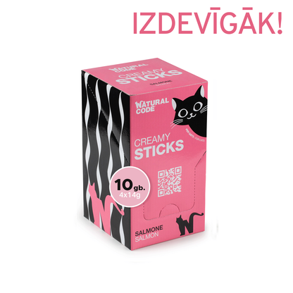 Natural Code krēmīgais kārums, lasis