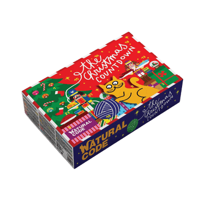 Natural Code konservu izlase kaķiem - adventes kalendārs, 24 x 85g