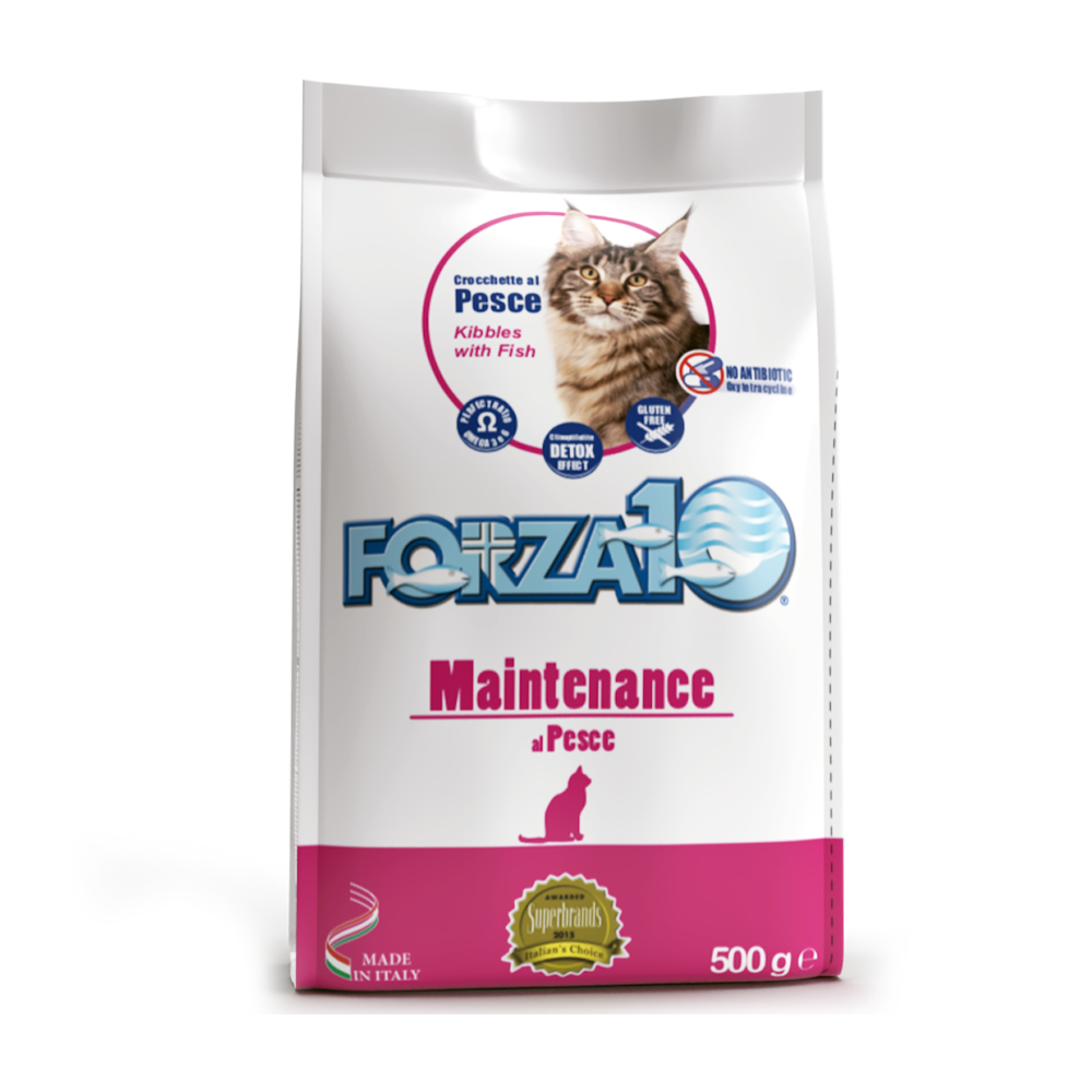 Maintenance kaķiem ar zivi