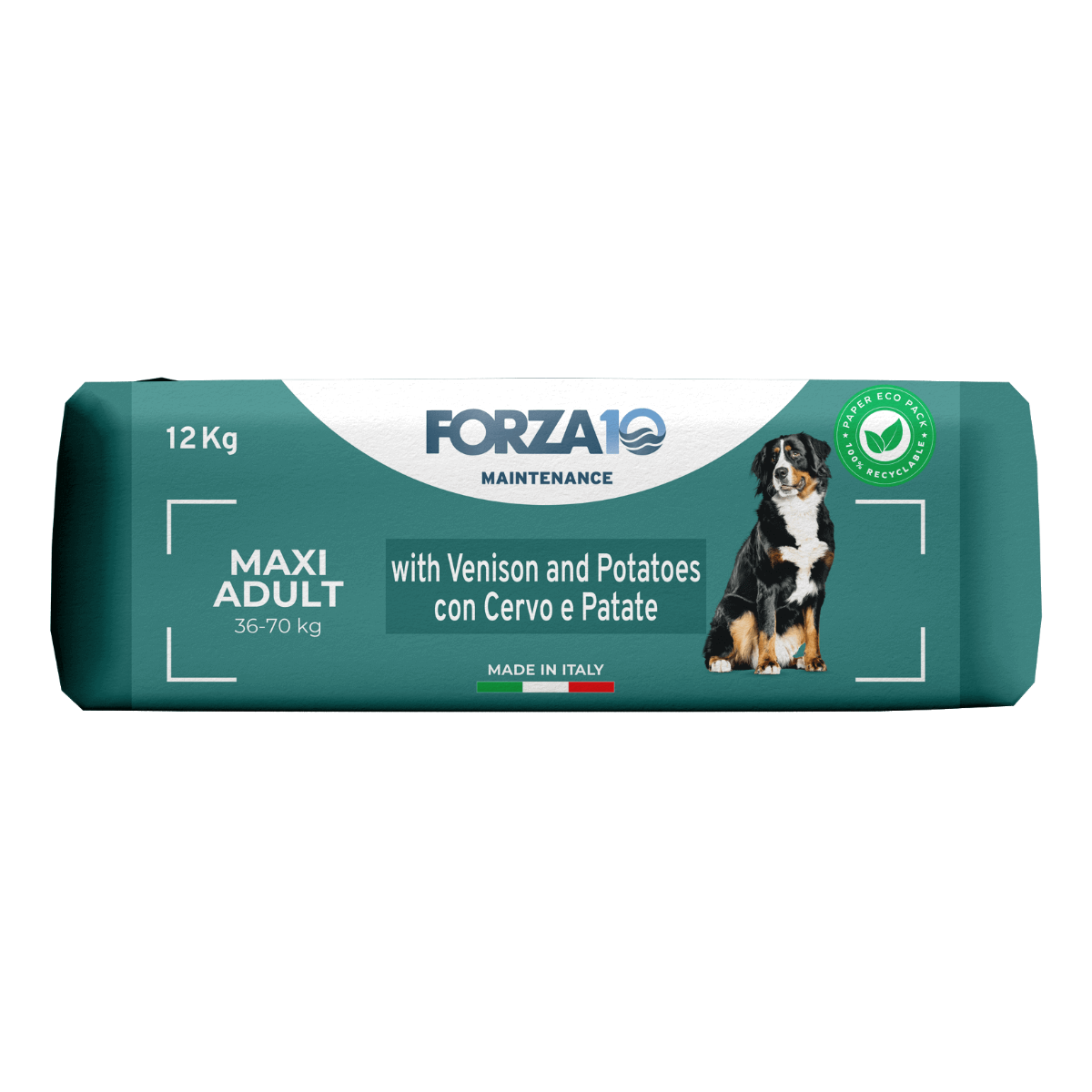 Forza10 Maintenance Maxi adult briedis ar kartupeļiem iepakojuma apakš