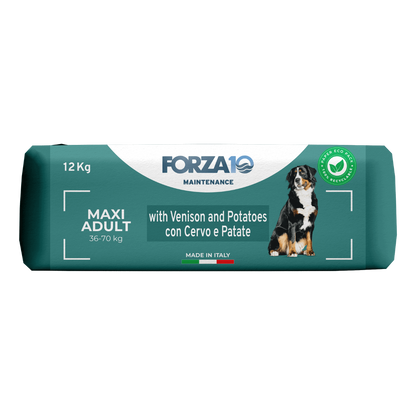 Forza10 Maintenance Maxi adult briedis ar kartupeļiem iepakojuma apakš