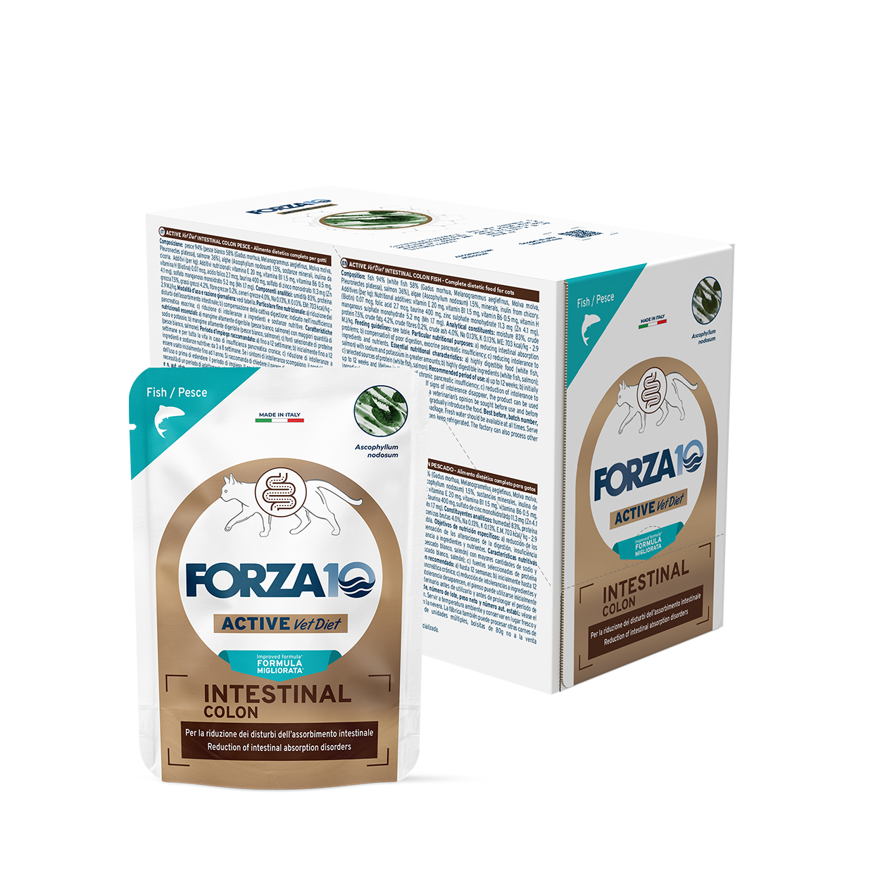 Intestinal Colon - pilnvērtīga diētiskā mitrā barība kaķiem zarnu absorbcijas traucējumu mazināšanai 12 gb