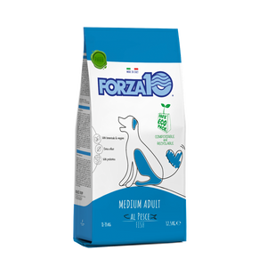 Forza10 Maintenance Medium adult ar zivi 12,5kg - sabalansēta sausā barība pieaugušiem suņiem ar zivi.