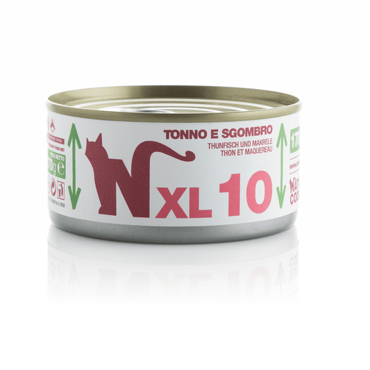 Natural Code XL 10 Тунец и скумбрия, 170 г