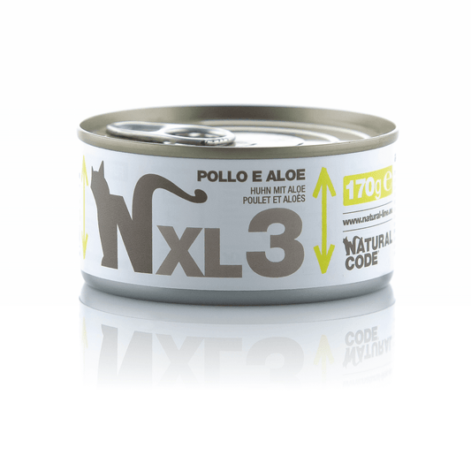 Natural Code XL3 Курица и алоэ, 170 г