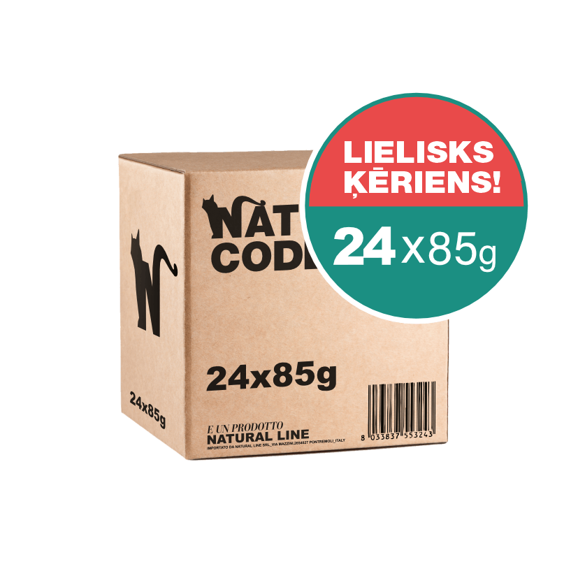 Natural Code  - 100% dabīgs kaķu konservs katrai dienai.