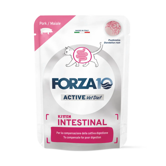 Active VetDiet Kitten INTESTINAL mitrā barība kaķēniem, 80 g