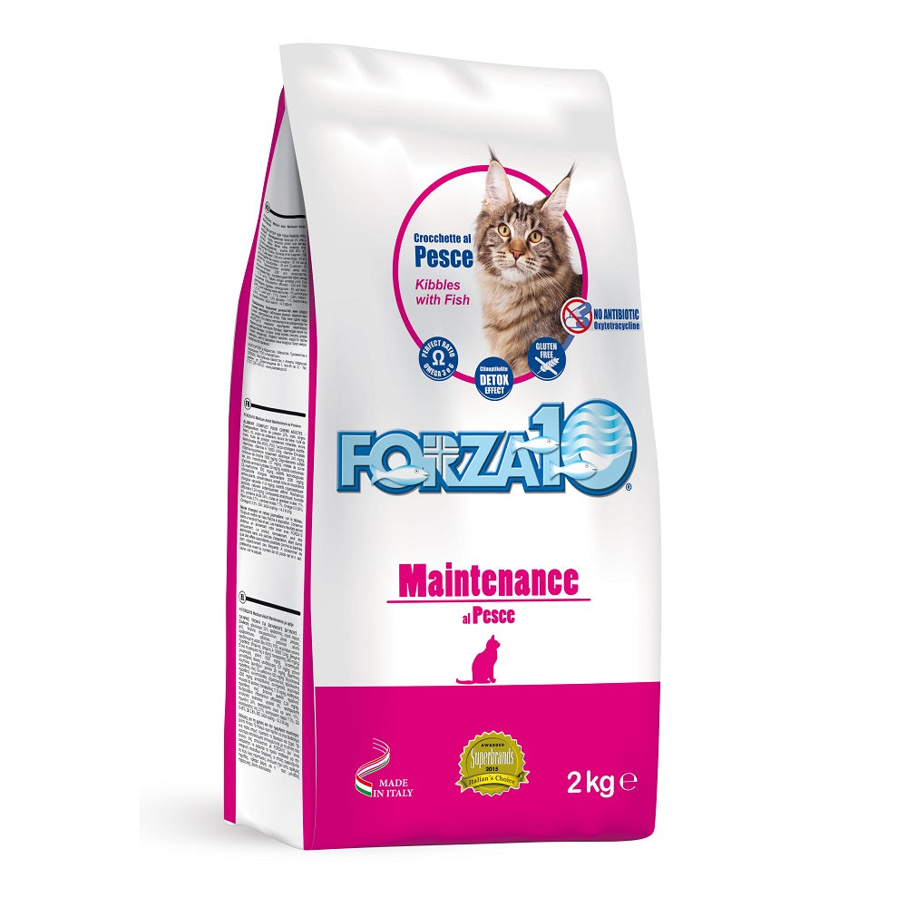 Forza10 ikdienas sausā barība kaķiem ar zivi. Tīra, veselīga ideāli sabalansēta kaķu sausā barība, jūsu mīluļa uzturēšanai ideālā formā.