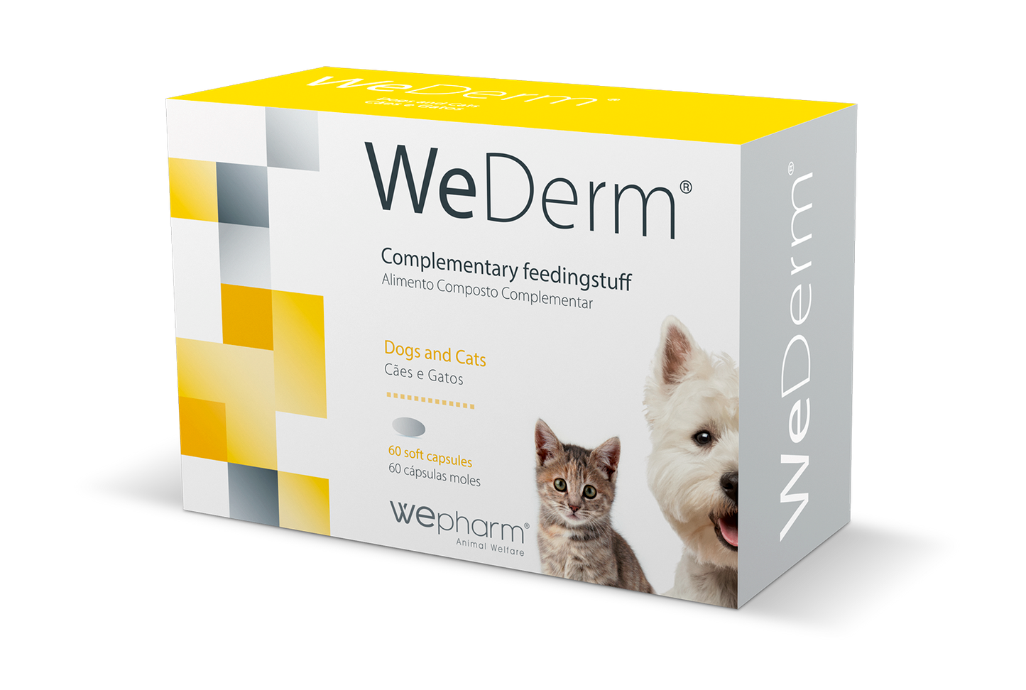WeDerm - Поддержка здоровья кожи и шерсти.