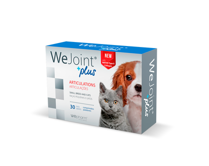WeJoint plus Small Breed and Cats - locītavu funkciju atbalstam.