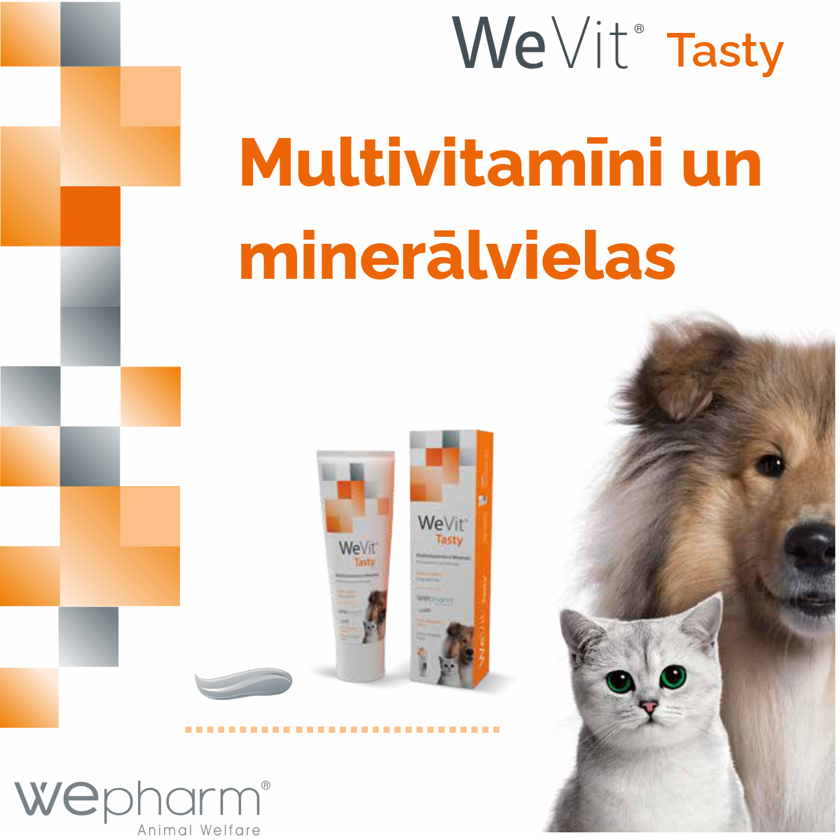 WeVit tasty - imunitātei un veselības stiprināšanai.