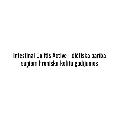 Intestinal Colon (Colitis ) Active 1. fāze suņiem ar zivi