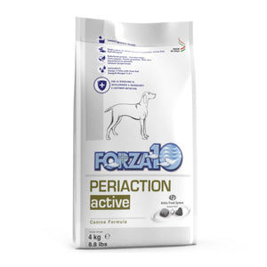 FORZA 10 Periaction Active ir pilnvērtīga diētiskā barība suņiem ar perianālo dziedzeru saslimšanām.
