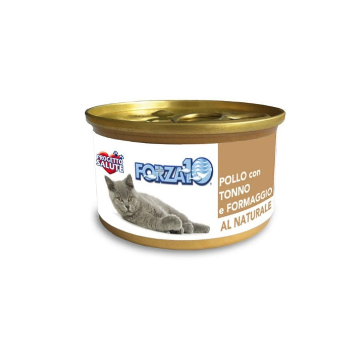 Консервы для кошек Natural курица с тунцом и сыром