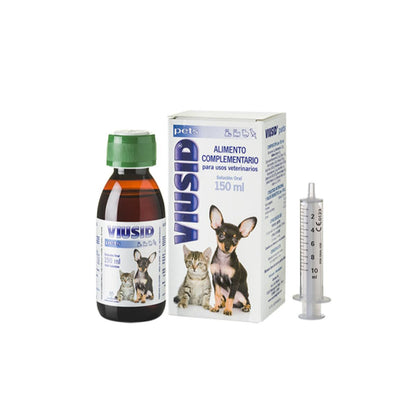 Catalysis VIUSID Pets - diētiska papildbarība ar imunitāti stimulējošu, hepatoprotektīvu, antioksidatīvu un antivīrusu iedarbību